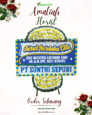 Papan Bunga Duka di Tanjung Rejo