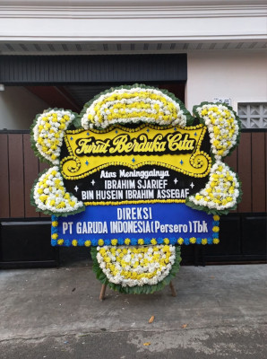 Papan Bunga Duka di Tanjung Rejo