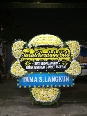 Papan Bunga Duka di Tanjung Rejo