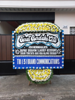 Papan Bunga Duka di Tanjung Rejo
